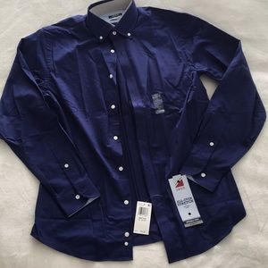 NWT IZOD Slim Fit button down shirt
